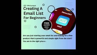 Create a Email List For Beginners