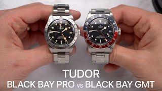 Tudor Black Bay Pro vs Tudor Black Bay GMT