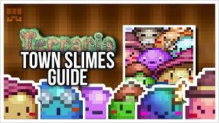 Town Slimes Guide - TERRARIA 1.4.4