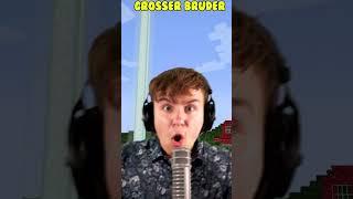 KLEINER BRUDER vs GROSSER BRUDER Minecraft spielen!