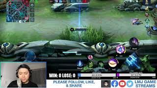 MOBILE LEGENDS BANG BANG GAMEPLAY LIVE STREAM - LMJ Game Streams