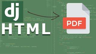 Django Render HTML to PDF | Introduction