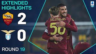 ROMA-LAZIO 2-0 | EXTENDED HIGHLIGHTS | SERIE A 2024/25