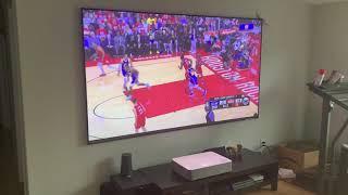 VAVA 4K Laser Projector | Daytime Watching Sports In Living Room