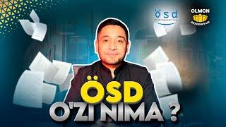 ÖSD - O'ZI NIMA ? (ENG KO'P SO'RALGAN SAVOLLAR)