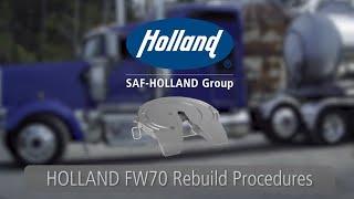 HOLLAND FW70 Fifth Wheel Rebuild and Lock Adjustment Procedures