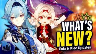 EULA & KLEE: WHAT'S NEW? Updated 3.8 Review | Genshin Impact