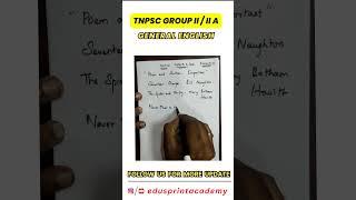 TNPSC ENGLISH | 1-07-2024 |- EduSprint Academy, Trichy