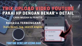 Cara upload video ke youtube biar banyak yang nonton untuk pemula 2022