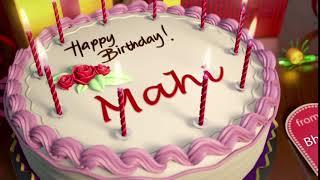 Happy Birthday Mahi