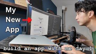 Building my new app in 30 days | build an app with me day 1