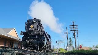 Canadian Pacifc 2816 Strolling through Hastings MN 5/5/2024