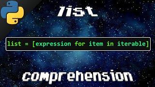 Python list comprehension 