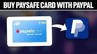 How To Buy Paysafe Card With PayPal 2024! (Full Tutorial)