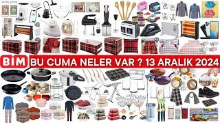 BU CUMA BİM'E NELER GELİYOR ? | 13 ARALIK 2024 BİM KATALOĞU |BİM AKTÜEL ÜRÜN İNDİRİM FIRSATLARI