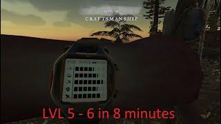 Fastest Way To Lvl 6 Crafting & Gyrocopter In The World - Stranded Deep