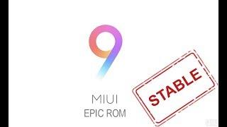 [Port]STABLE Android 7.0 NOUGAT MIUI 9 based EPIC ROM for REDMI NOTE 3[VoLTE|SplitScreen|Vulkan]