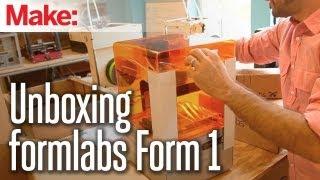 Unboxing the Form 1