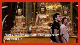 Free Tourism VISA to Singapore || #singapore #tour #vacation #freevisa #visa #news #tourism