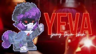 ) Yeva  MURDER DRONES : [ pony town skin ]