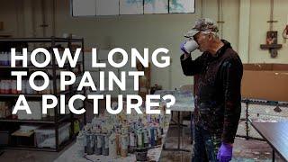 How Long Does It Take to Paint a Picture? | Simon Bull