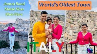 This Is World's OLDEST Town - Matera Italy Travel Vlog | Indian In Europe | Indian In Italy | Hindi