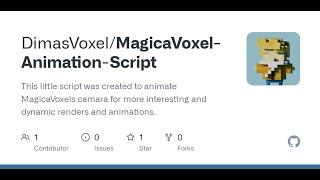 [Deprecated] Make animations in MagicaVoxel | How to use Dima's camera script