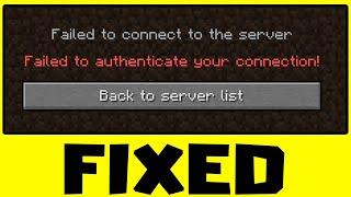 FIX Hypixel Failed to Authenticate Your Connection Minecraft Tlauncher