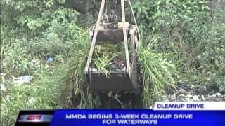 MMDA begins 3week clean-up drive of waterways