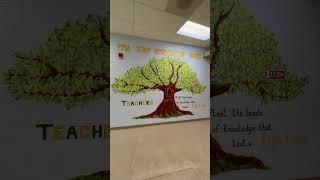 Montgomery High School Teachers and Staff Appreciation Tree Wall Artwork 3/21/25