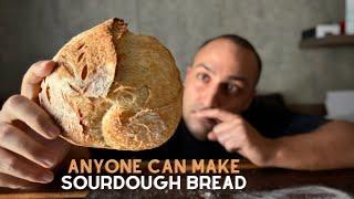 Anyone Can Make Sourdough Bread l Simplified Recipe