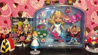 Disney Animator's Collection Alice in Wonderland Doll Review & Figural Key Ring Blind Bag Unboxing