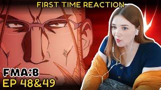 Fullmetal Alchemist: Brotherhood E48 & E49 | First time REACTION