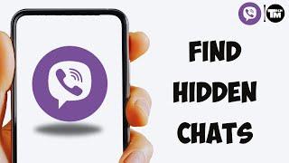 How to Find Hidden Chats Messages on Viber | Access Hidden Viber Chats 2024