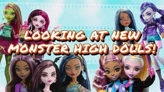 NEW MONSTER HIGH DOLLS COMING SOON!! Ft. Holiday Playsets, Skulltimate Secrets S5 & More!!