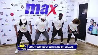 Workout with the KING of SQUATS on Max TV