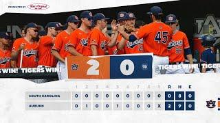 Baseball: Auburn 2, South Carolina 0