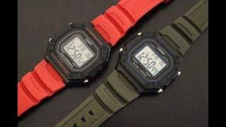 SKMEI 1496 vs Casio W-218H review water test