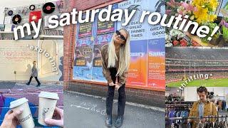 MY SATURDAY ROUTINE! (a day in my life) | Thrifting, Yoga, AFL & more! | Melbourne, Australia | VLOG