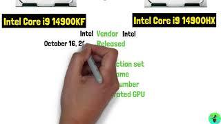 Intel Core i9-14900KF  i9-14900HX:  || Processor Comparison ||