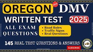 Oregon DMV Written Test 2025 | Oregon DMV permit test 2025 | DMV Oregon permit test 2025 |  #oregon