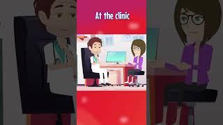 At the clinic - daily English conversation