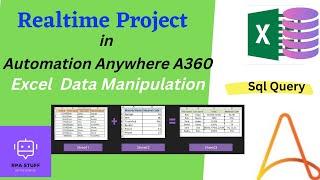 Automation Anywhere Real time Project | Excel Data Transformation