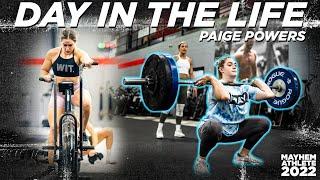 A DAY IN THE LIFE OF PAIGE POWERS // Full Day of CrossFit Games Prep