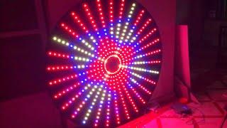 Circle LED Pixel using by t1000s Controller and Effects LEDEdit 2014 Make by Waled Lotfi from Egypt