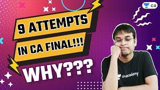 9 Attempts in CA Final! | WHY??? | Nishant Kumar