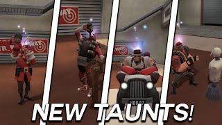 Scream Fortress 2021 - New Taunts Showcase