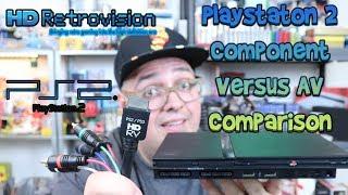 Sony Playstation 2 HD Retrovision Component Versus Composite Comparison!