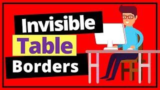 How to make Table Border Invisible In Google Docs