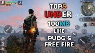 Top 5 Best Battle Royal Games Like PUBG for Android 2021 | Games like PUBG and Freefire Under 100 MB